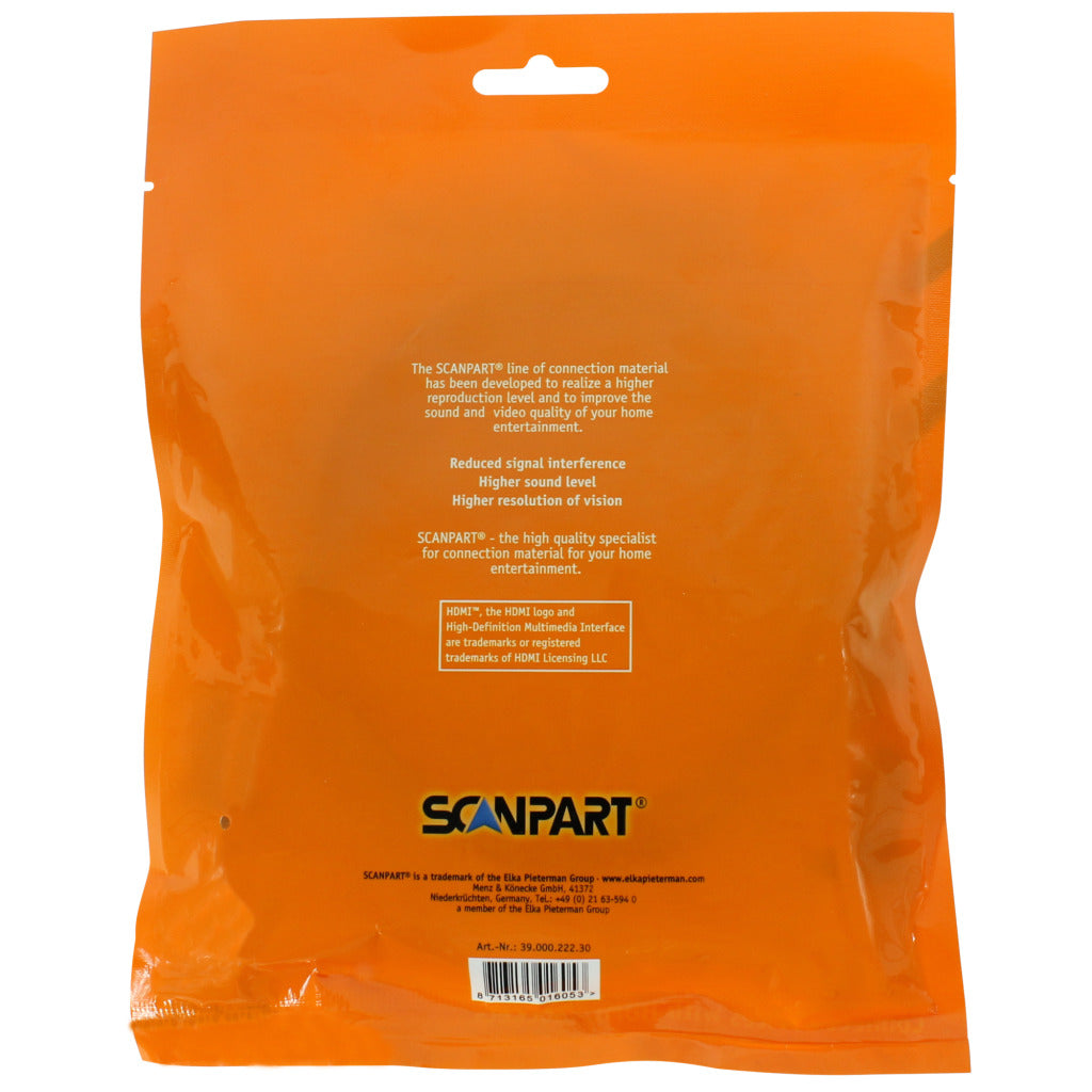 ScanPart ScanPart HDMI -Kabel Oranje 3M