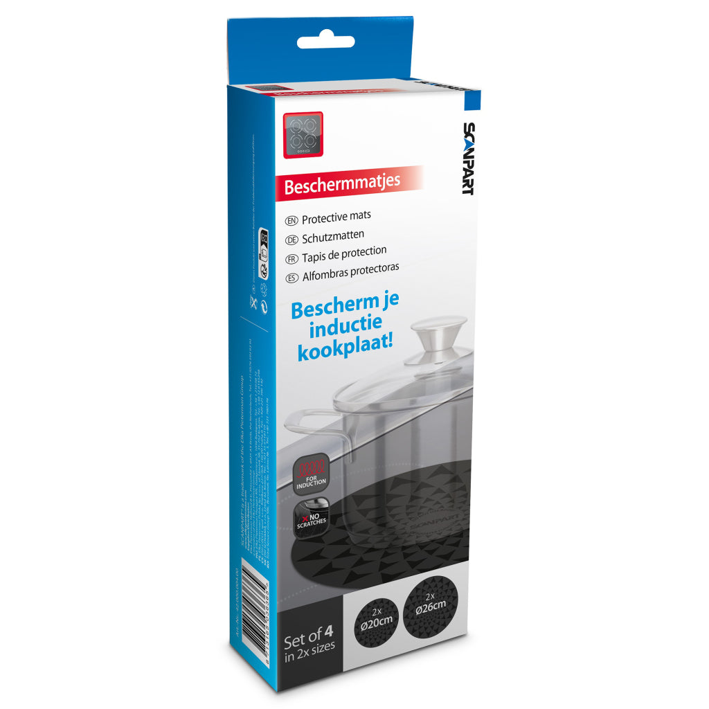 ScanPart Scanpart Speed ​​-Induktionsmatte 2x20 2x26 cm Schwarz