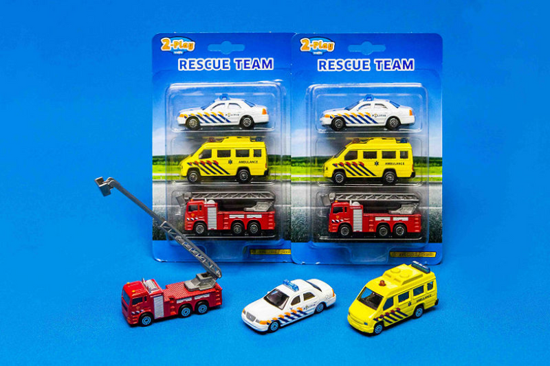 2-spieler Die Cast 112 Fahrzeuge NL, 3st.