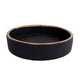 Verschiedener Snack Max S Black Gold Keramik 16x16x3,6 cm