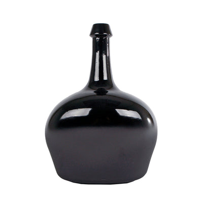 Verschiedene Vase Graffa Victoria S Mat Shine Black 19x14x26 Glas