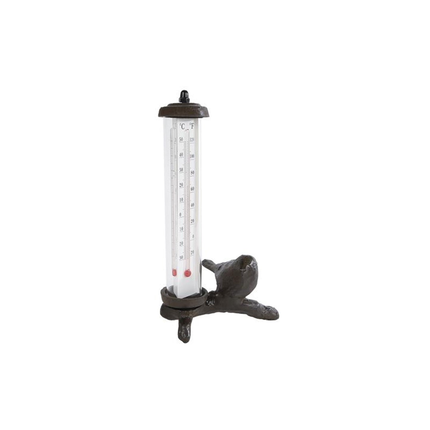 Außenthermometer Vogel 11,5x9,5x19cm