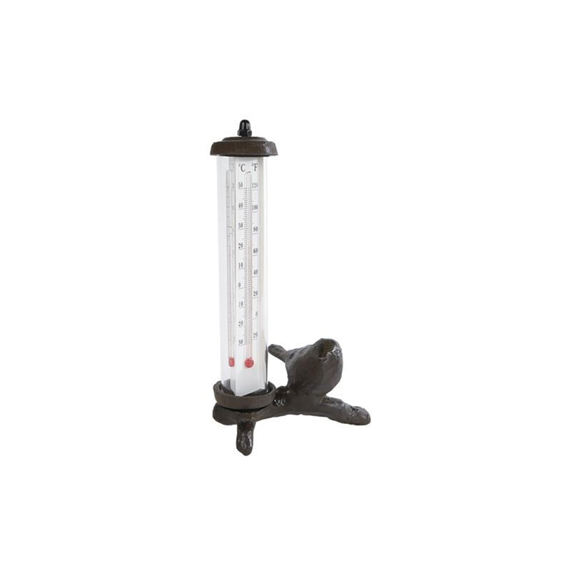 Außenthermometer Vogel 11,5x9,5x19cm