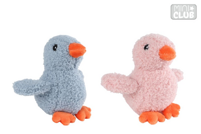Mini Club Ente Kuscheltier Plüsch blau, 12cm