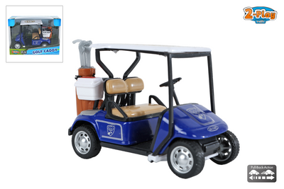 2-sly-Golf-Caddy mit Golfschlägen