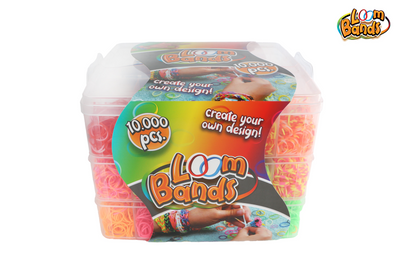 Loom Bands Aufbewahrungsbox mit 3 Lagen – 10.000 Gummibänder