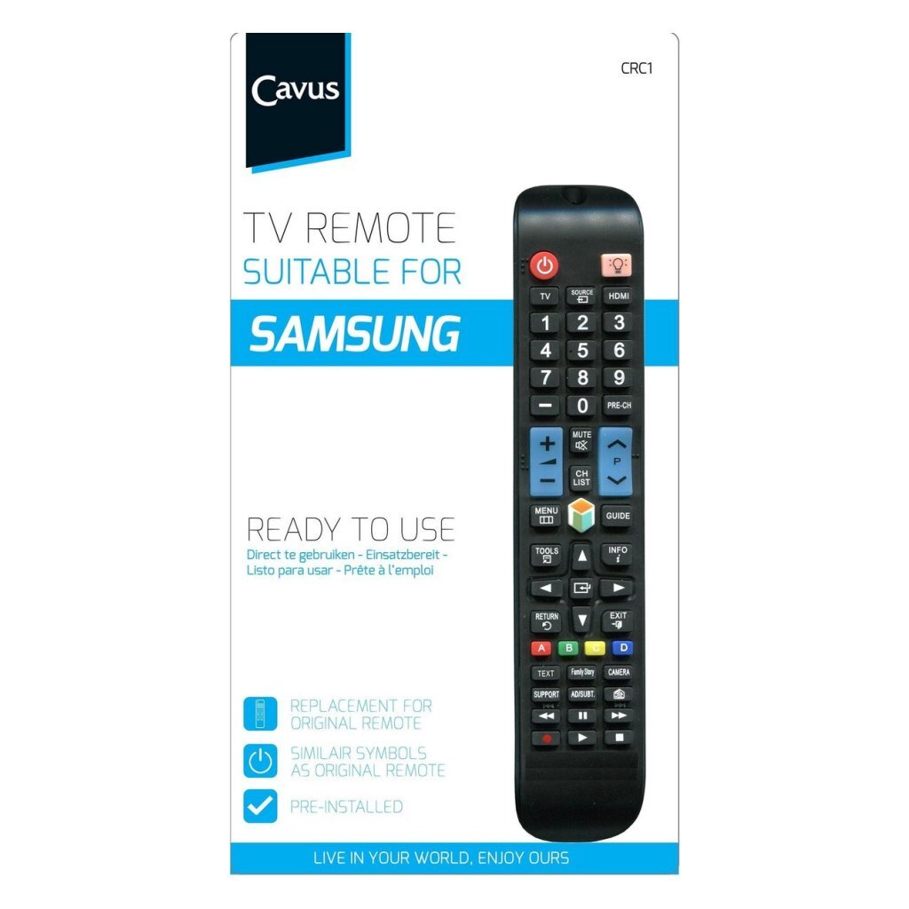 Cavus Cavus CRC1 Fernbedienung für das Fernsehen
