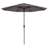 Madison Parosol Paros II Luxus 300 cm Taupe - afbeelding 1