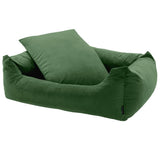 Madison Hundebett Samt 100x80x25 cm Grün - afbeelding 2
