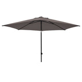 Madison Parasol Mykanos 250 cm Taupe - afbeelding 1