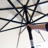 Madison Parasol Denia 200x200 cm Grau - afbeelding 2