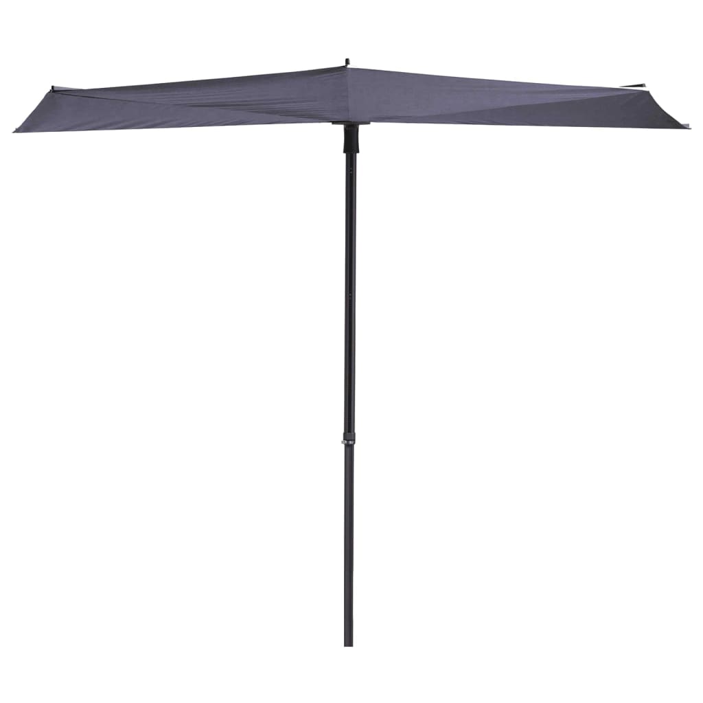 Madison Balkon Parasol Sonnenwelle 270x150 cm Saphirblau