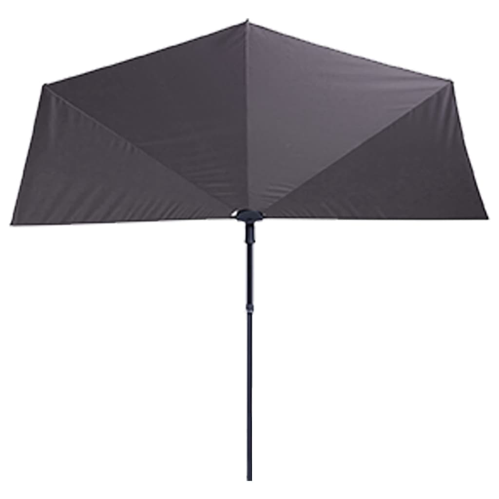 Madison Balkon Parasol Sonnenwelle 270x150 cm Saphirblau