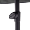 Madison Parasol Patmos luxuriöser rechteckiger 210x140 cm Sapphire Blau