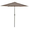 Madison Parasol Teneriffa um 300 cm Taupe