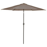 Madison Parasol Teneriffa um 300 cm Taupe - afbeelding 1