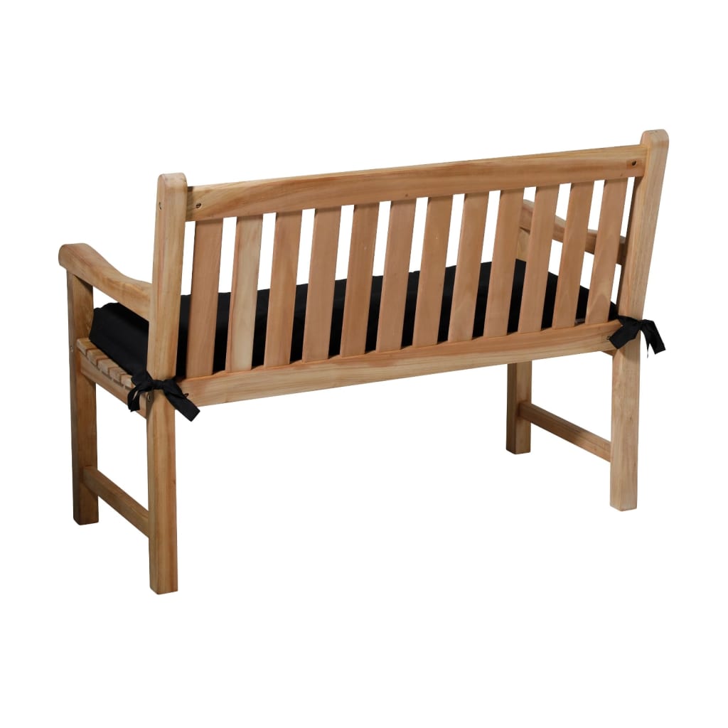 Madison Bank Kissen Basic 150x48 cm Schwarz