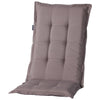 Madison Stuhl Kissen mit hohem Rückenpanama 123x50 cm Taupe