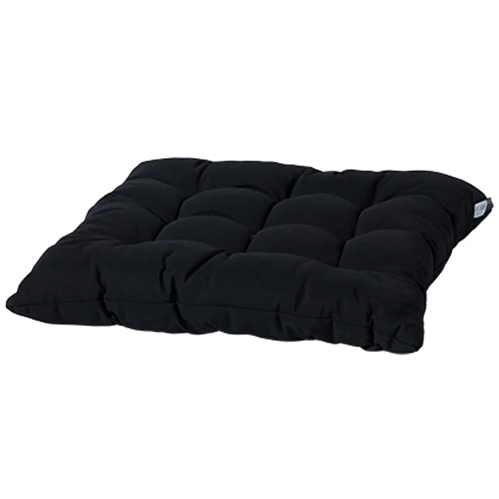 Madison Sitzkissen Panama 46x46 cm schwarz