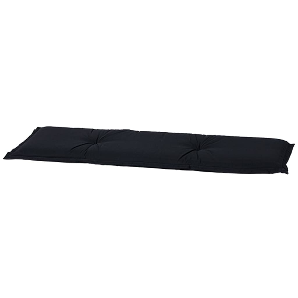 Madison Bank Kissen Panama 180x48 cm Schwarz