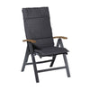 Madison Faserkissen Panama 125x50 cm Grau