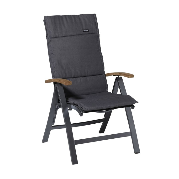 Madison Faserkissen Panama 125x50 cm Grau