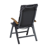 Madison Faserkissen Panama 125x50 cm Grau - afbeelding 3