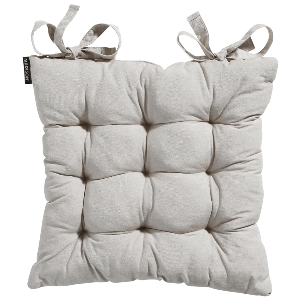 Madison Sitzkissen Panama 46x46 cm Licht Beige