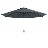 Madison Parasol Timor Luxus 400 cm Pac8p014 Grau - afbeelding 1