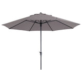 Madison Parasol Timor Luxus 400 cm Pac8p015 Taupe - afbeelding 1