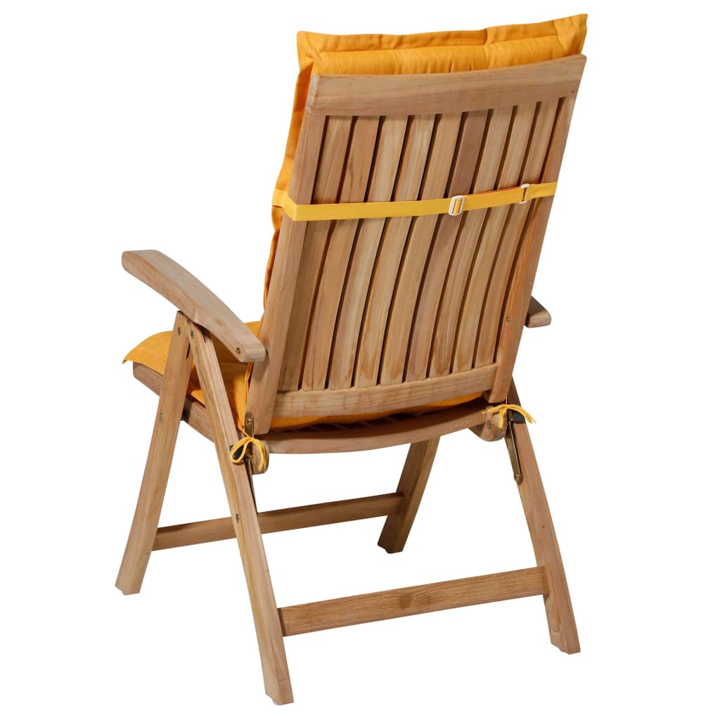Madison Stuhl Kissen mit hohem Rückenpanama 123x50 cm Goldfarbe