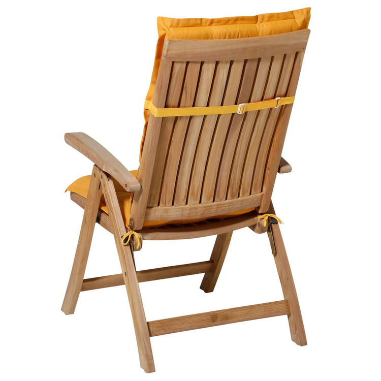 Madison Stuhl Kissen mit hohem Rückenpanama 123x50 cm Goldfarbe