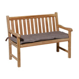 Madison Bank Kissen Basic 120x48 cm Taupe - afbeelding 2