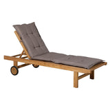 Madison Lounger Kissen Basic 200x60 cm Taupe - afbeelding 2