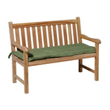 Madison Bank Kissen Basic 150x48 cm Grün - afbeelding 2