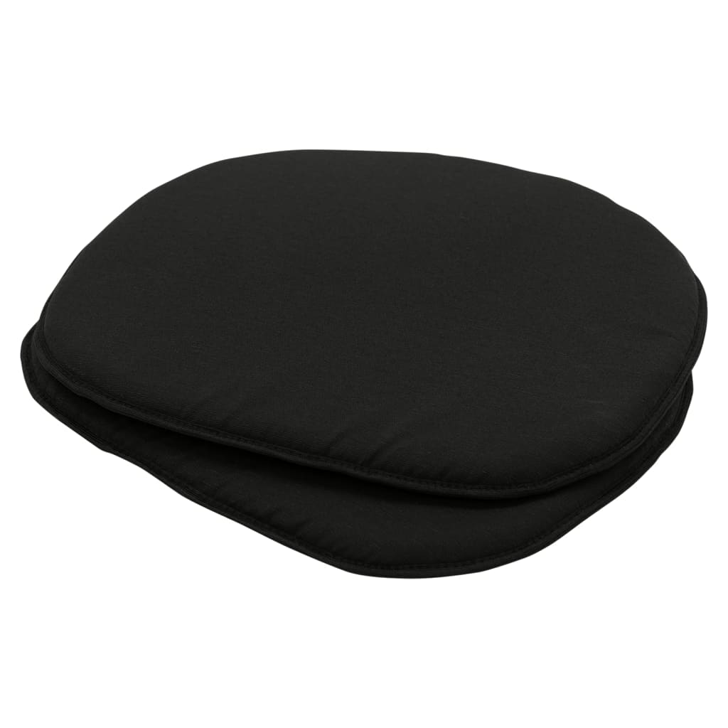 Madison Sitzkissen 2 St Panama 39x36 cm schwarz