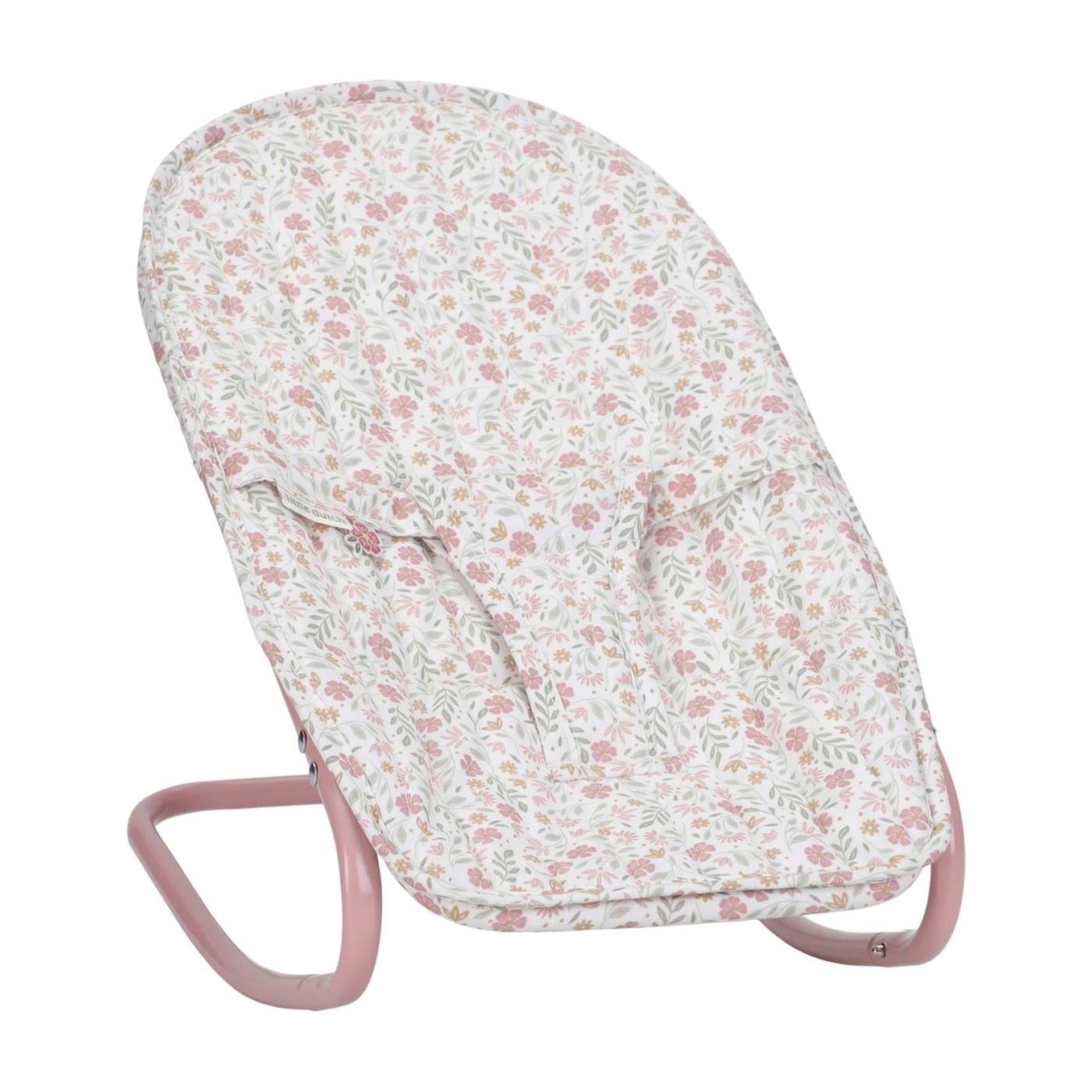 Little Dutch Schaukelstuhl mit weichen Blumen