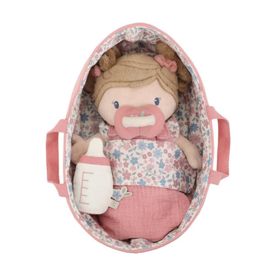 Little Dutch Babypuppe im Korb rosa 25cm