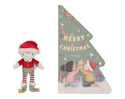Little Dutch - Weihnachtsgeschenkset. Buch+Knu