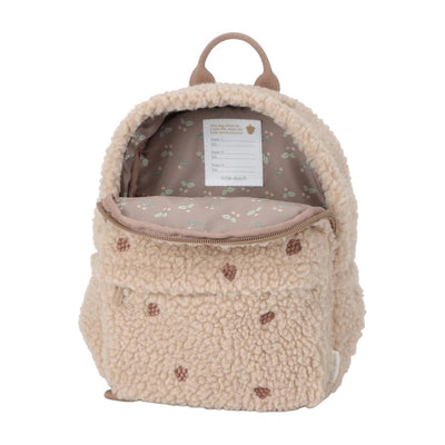 Little Dutch Teddy-Rucksack Taupe