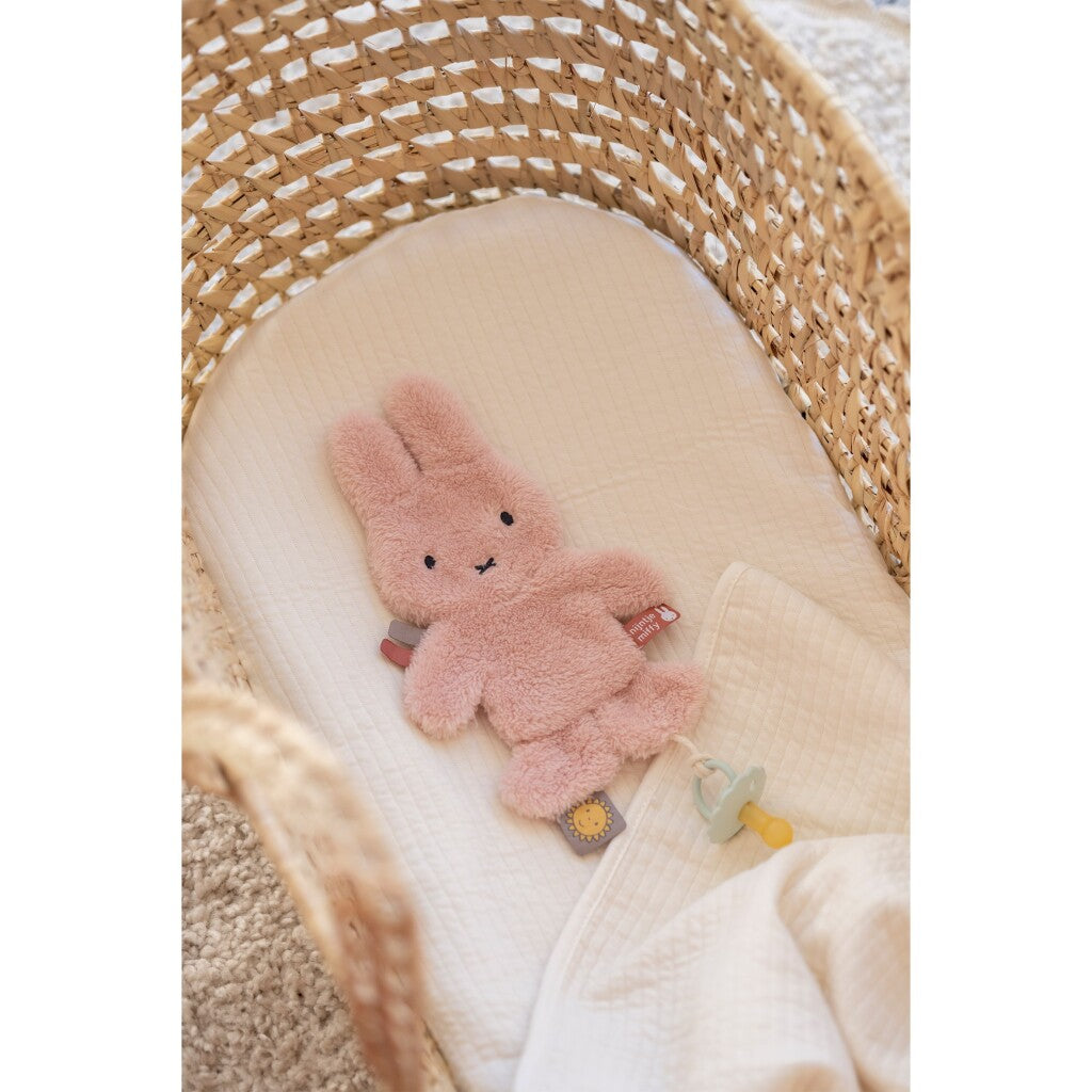 Miffy flauschiges Schnullertuch rosa