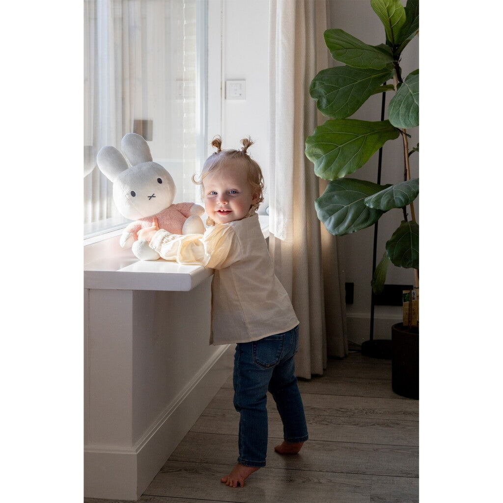 Miffy flauschiges Kuscheltier 35 cm rosa