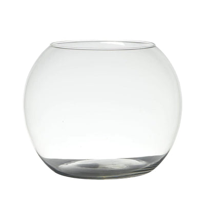 Hakbijl Glasblasen-Kugelvase ø25xh20cm