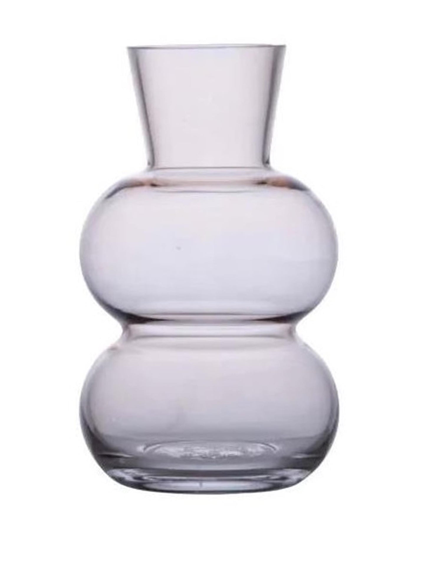 B-living Vase Glas Amalia ø12x20cm beige