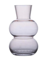 B-living Vase Glas Amalia ø12x20cm beige - afbeelding 1
