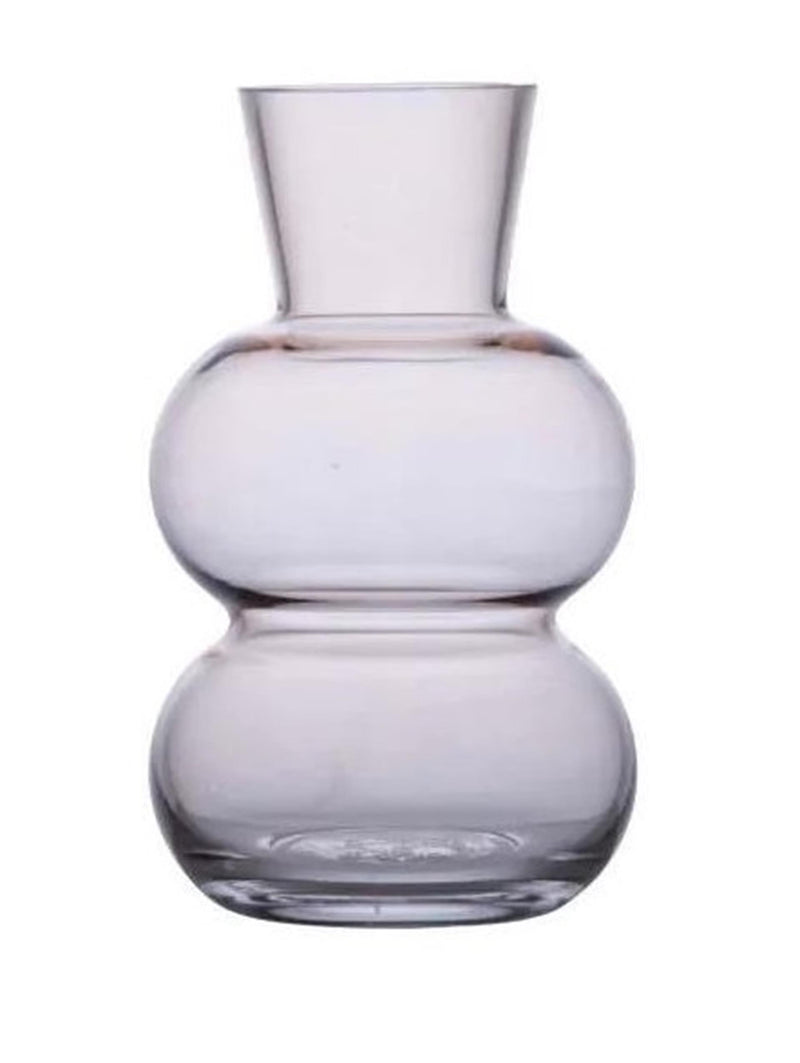 B-living Vase Glas Amalia ø12x20cm beige