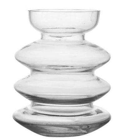 B-living Vase Glas Aline ø15,7xh25,3cm klar