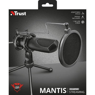 Trust Trust GXT 232 Mantis USB -Streaming -Mikrofonschwarz