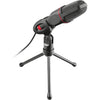 Vertrauen Vertrauen GXT GXT 212 MICO USB -Mikrofon Black Rot