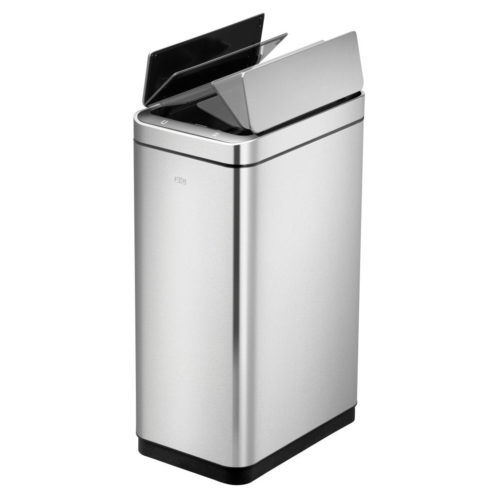 Eko Eko Deluxe Phantom Sensor Abfallbehälter 30l Matte Edelstahl